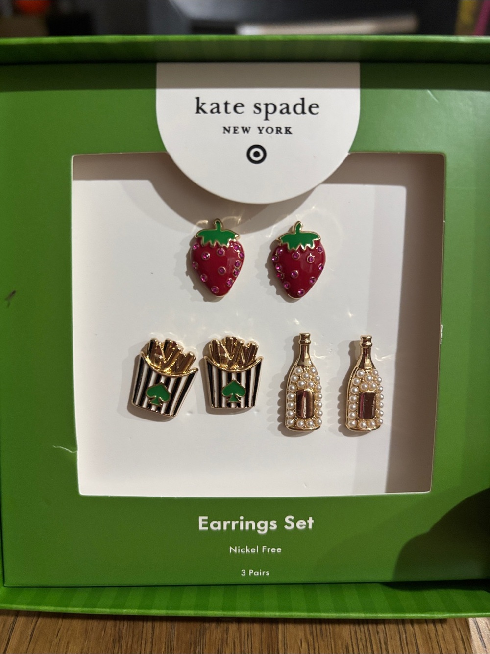 Kate Spade 3 earrings Set